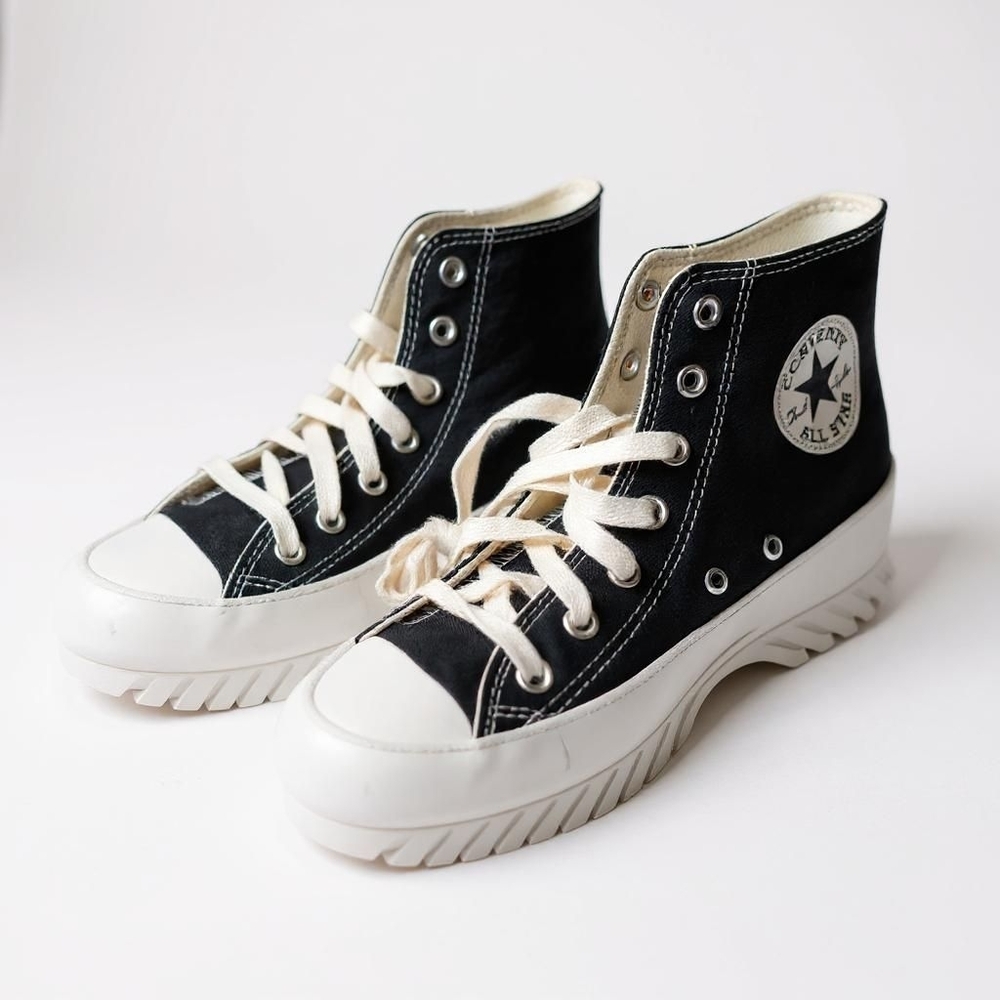 Converse Black High-Top Sneakers - Picture 3 of 4